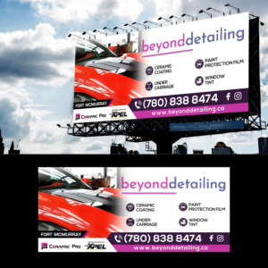 Automotive Detailing Company looking for Billboard | Billboard Design by Designers Hub