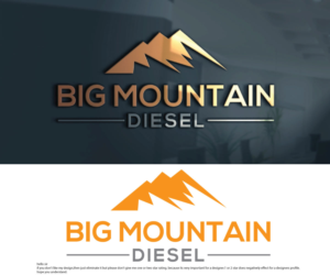 Big Mountain Diesel | Logo Design by sekanul