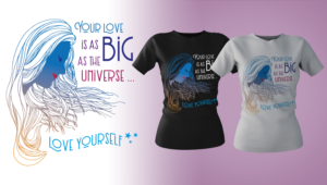 Design T-shirt with Inspirational Message + photo | T-Shirt-Design von Al Pech