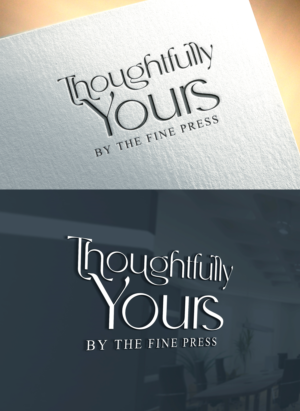 'Thoughtfully Yours' - By The Fine Press | Logo Design by Art Lancer