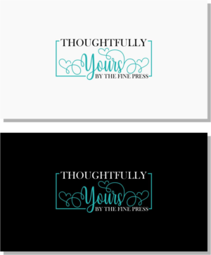 'Thoughtfully Yours' - By The Fine Press | Logo Design by Rajiv Kumar