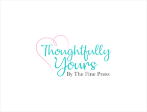 'Thoughtfully Yours' - By The Fine Press | Logo Design by BNdesigner
