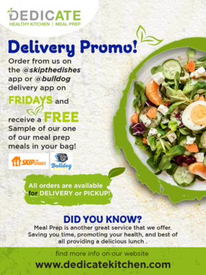 Design de Flyer par Anushka 5 pour DEDICATE Healthy Kitchen | Design : #26180509