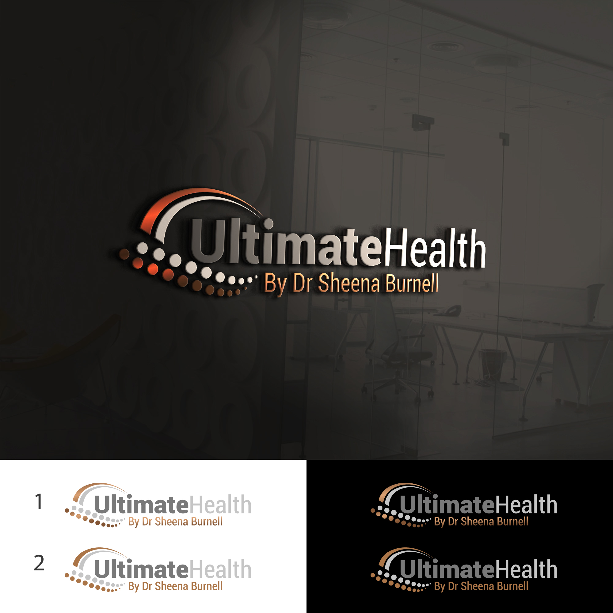 Logo Design by UMBRA Designs for UltimateHealth by Dr Sheena Burnell | Design #26196926