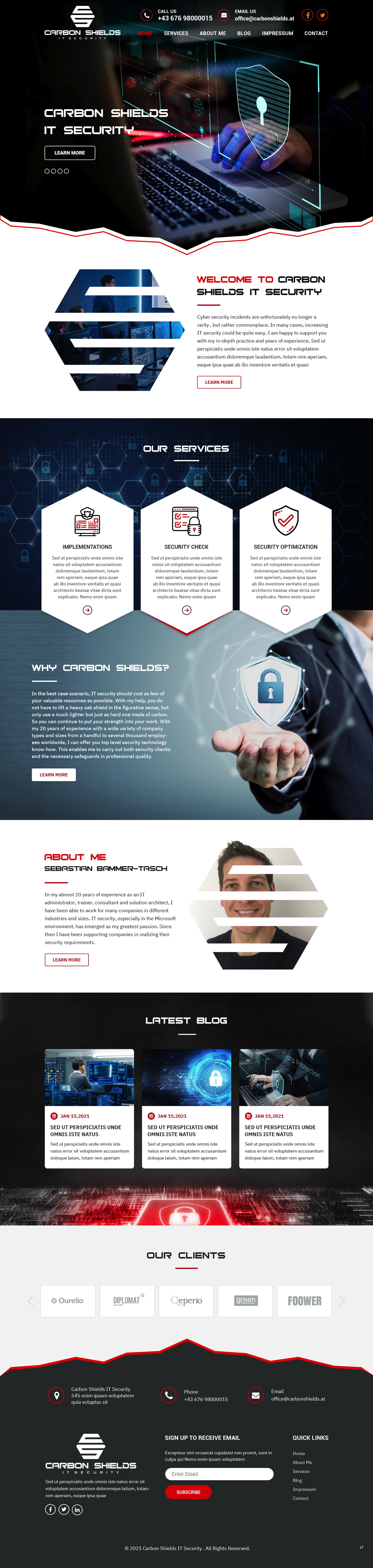 Web Design by pb for this project | Design #26189004