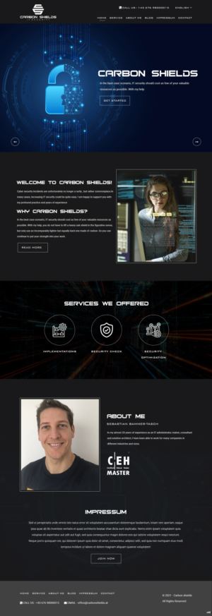 Web Design by pb for this project | Design: #26189014