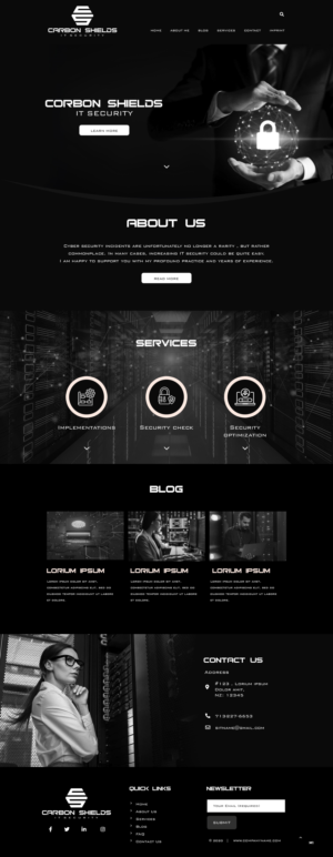 Web Design by pb for this project | Design: #26189021
