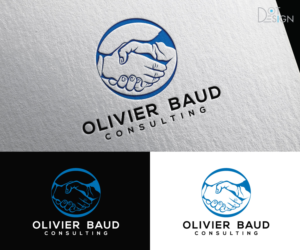 The name is Olivier Baud Consulting. | Diseño de Logo por Dot Design 3