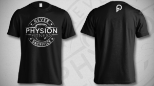 Phyison Fitness T-Shirt Design | T-Shirt-Design von Jonya