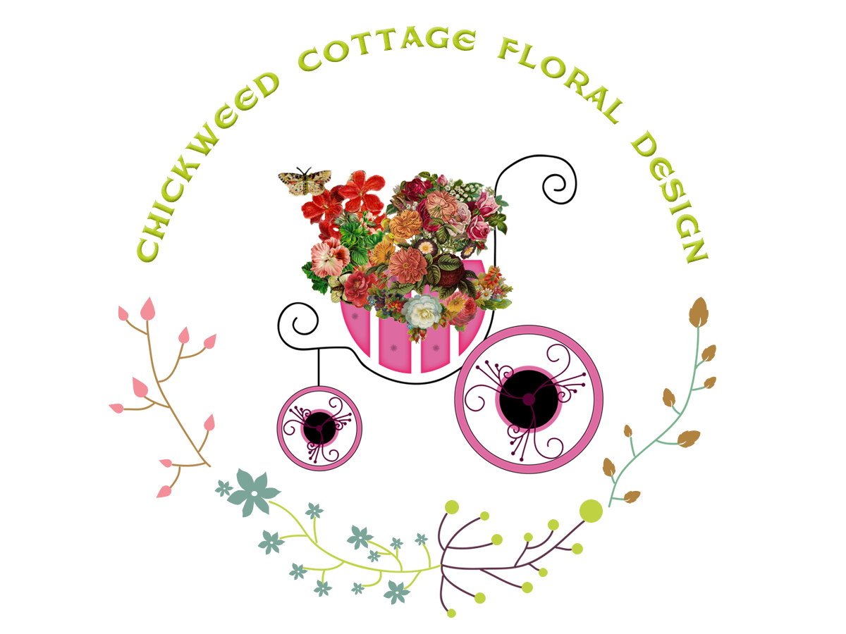 Diseño de Logo por alice007 para Chickweed Cottage Floral Design | Diseño #3072175