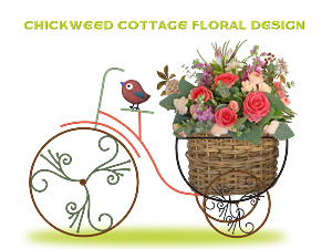 Logo Design by alice007 for Chickweed Cottage Floral Design | Design: #3095507