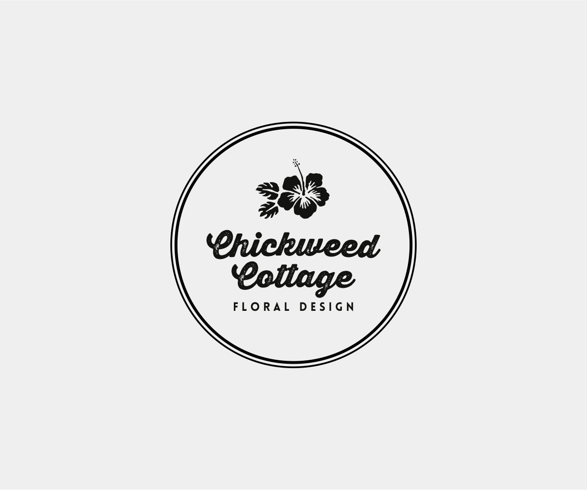 Logo-Design von kamalangkabut für Chickweed Cottage Floral Design | Design #3040294