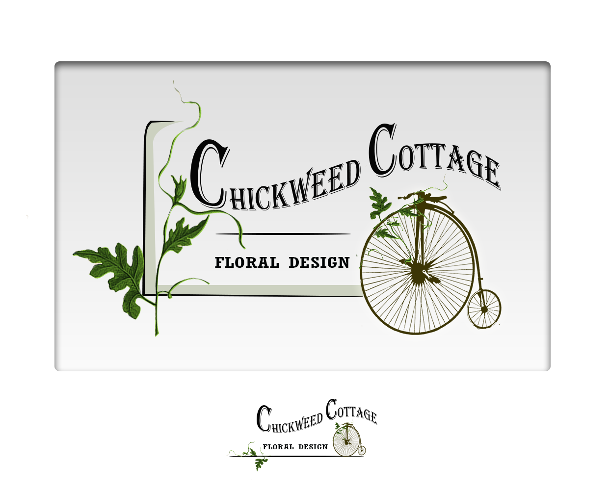 Logo Design by Ulickay for Chickweed Cottage Floral Design | Design #3056297