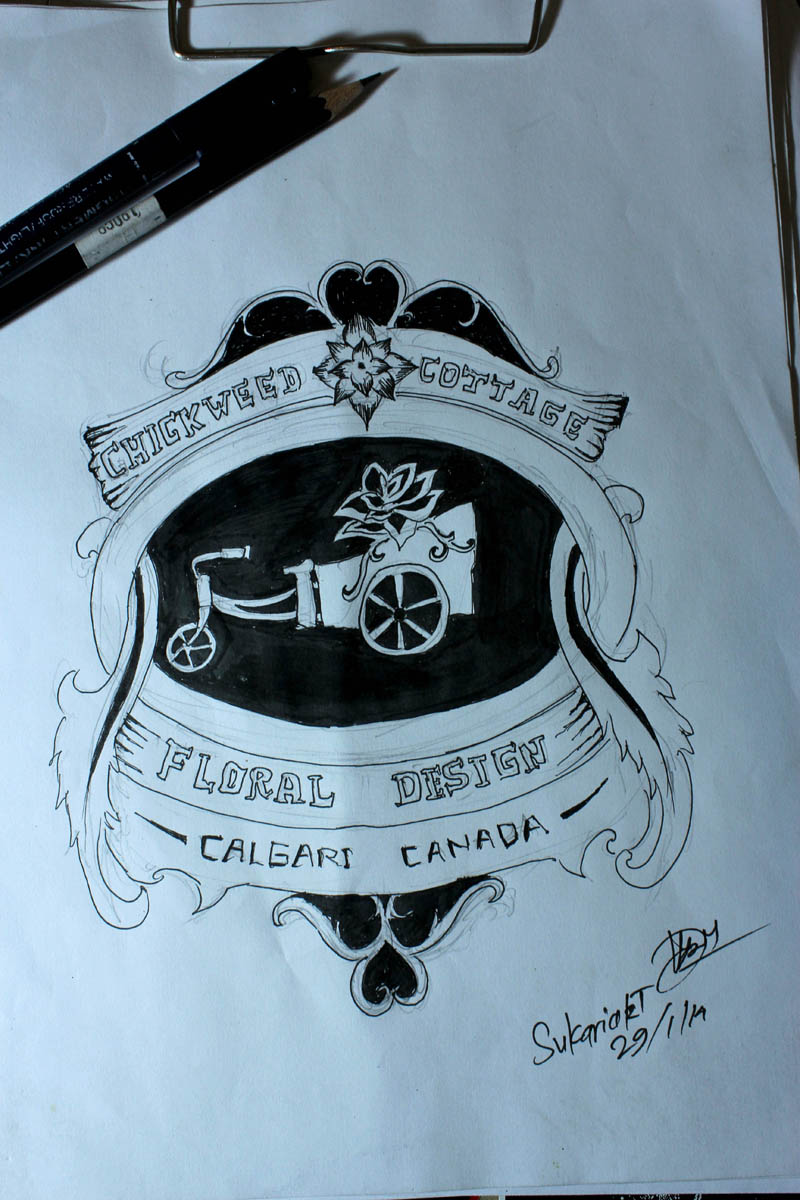 Design de Logo par imadeadisukariawan pour Chickweed Cottage Floral Design | Design #3042425