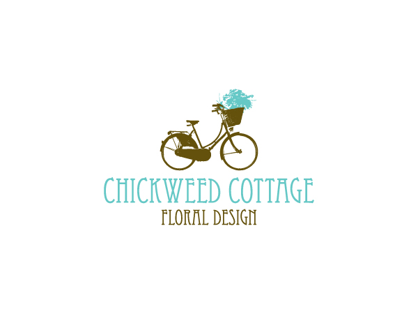 Logo Design by Hoopoe for Chickweed Cottage Floral Design | Design #3054193