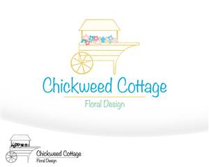 Logo Design by Scott O'Toole for Chickweed Cottage Floral Design | Design #3051564