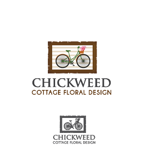 Logo-Design von Bling Connect Ink für Chickweed Cottage Floral Design | Design: #3038584