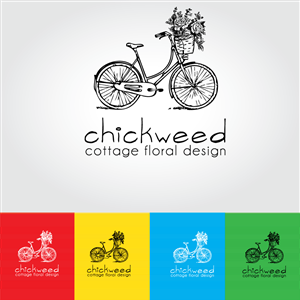 Logo-Design von Bling Connect Ink für Chickweed Cottage Floral Design | Design: #3040879