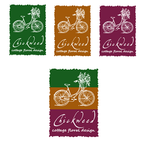 Logo-Design von Bling Connect Ink für Chickweed Cottage Floral Design | Design: #3061200
