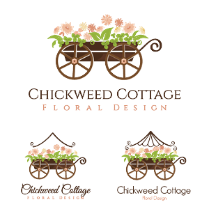 Logo Design by dalia sanad for Chickweed Cottage Floral Design | Design #3044426