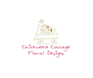 Logo Design by Jo Hooper for Chickweed Cottage Floral Design | Design #3073818