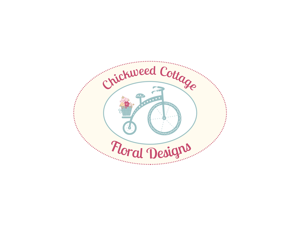 Logo-Design von Jo Hooper für Chickweed Cottage Floral Design | Design #3073822