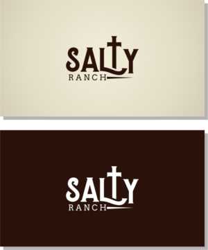 Salty  OR Salty Land and Cattle OR Salty Ranch | Logo Design by Rajiv Kumar