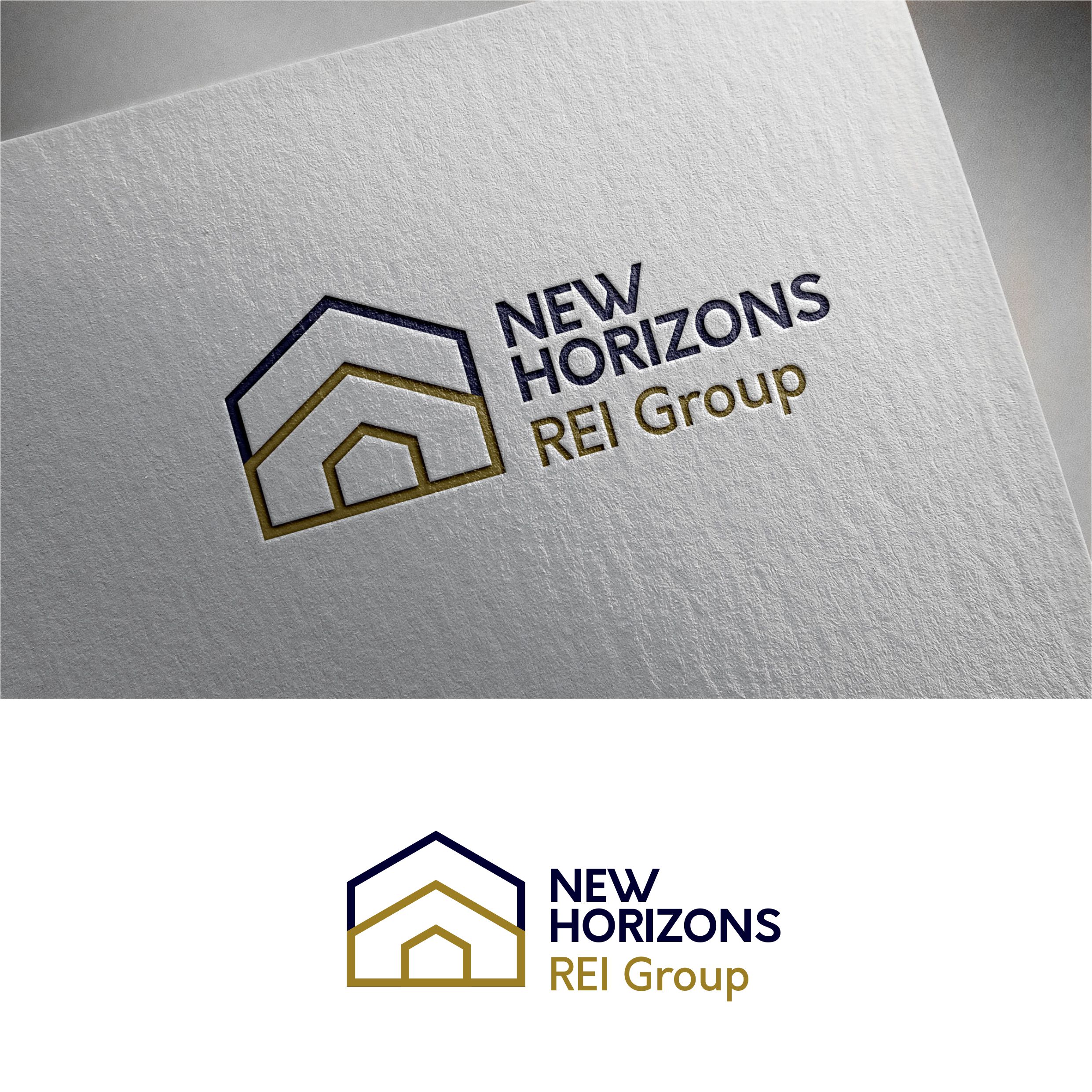 Logo-Design von Jeferson HP für New Horizons REI Group | Design #26190178