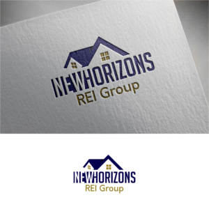 Logo Design by Jeferson HP for New Horizons REI Group | Design: #26190179