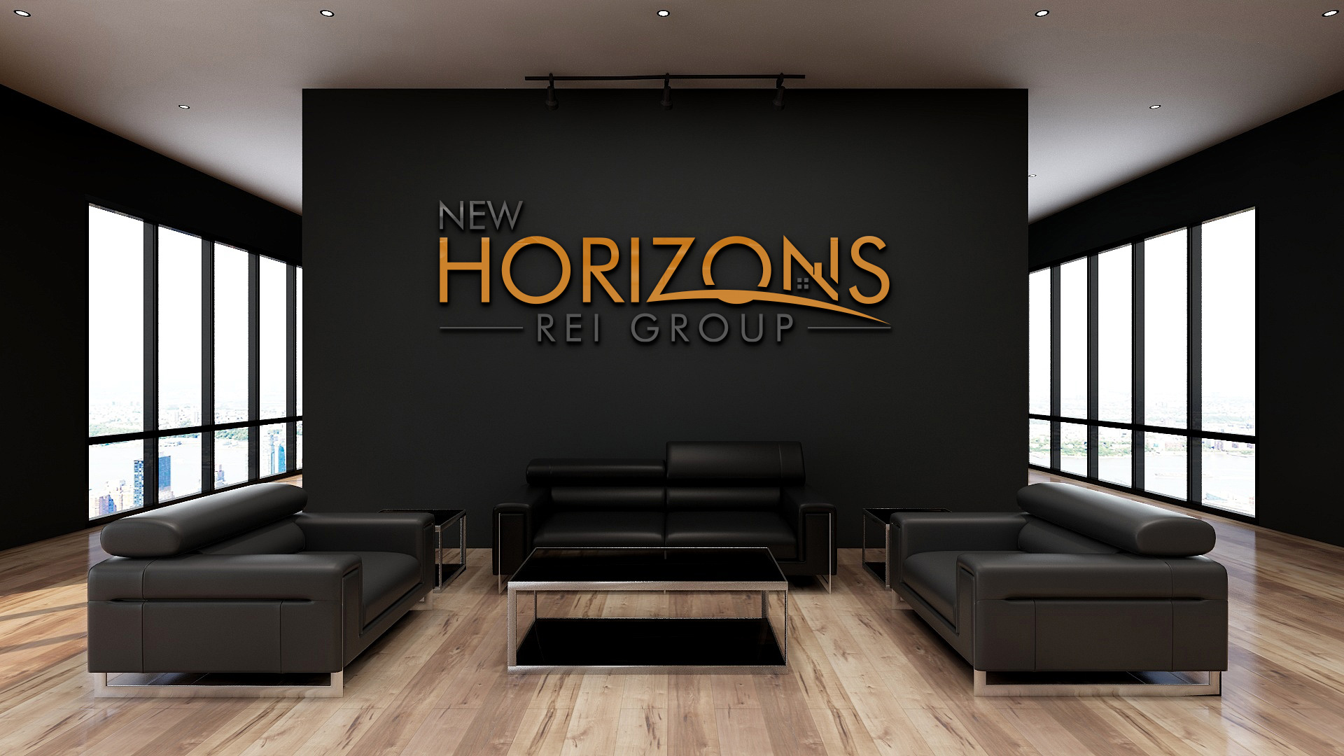 Logo Design by Deziners Zone for New Horizons REI Group | Design #26188643