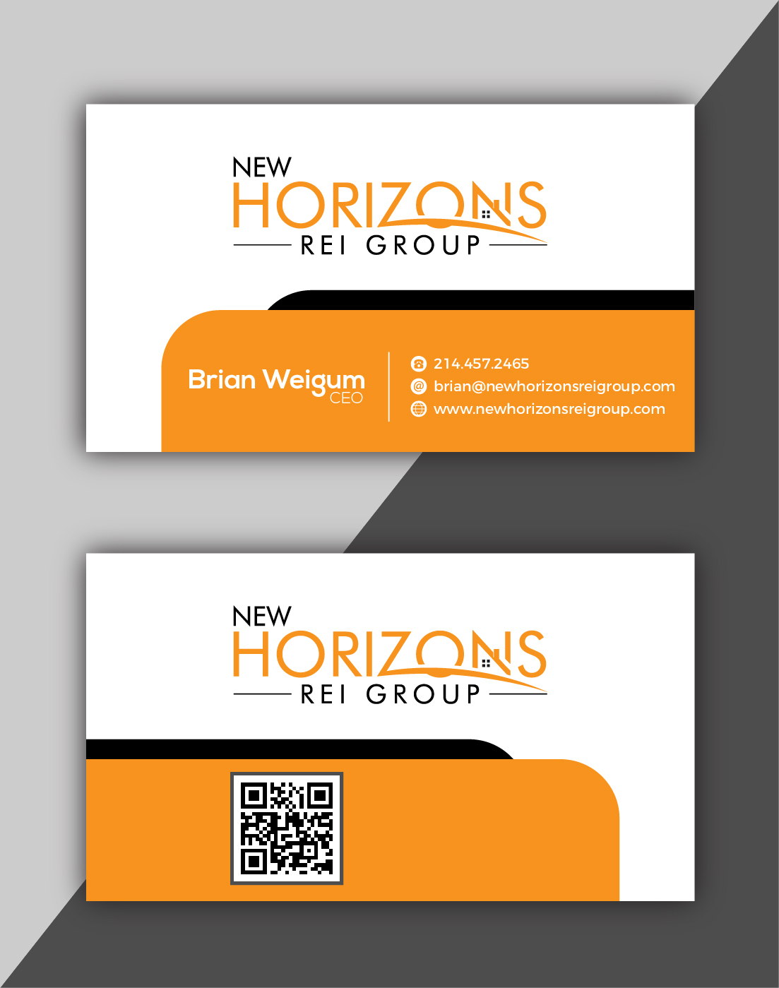 Logo Design by Deziners Zone for New Horizons REI Group | Design #26321382