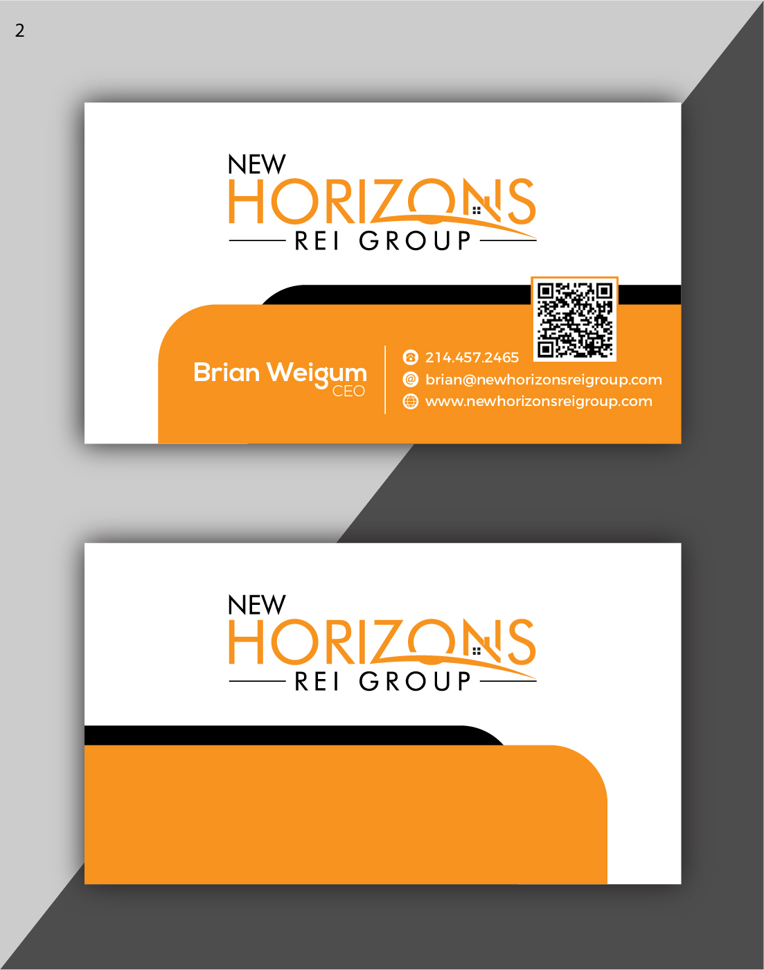 Logo Design by Deziners Zone for New Horizons REI Group | Design #26342814