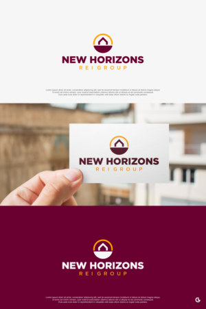 Logo Design by R!CKY for New Horizons REI Group | Design: #26219294