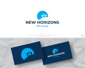 Logo Design by MBARO for New Horizons REI Group | Design: #26211761