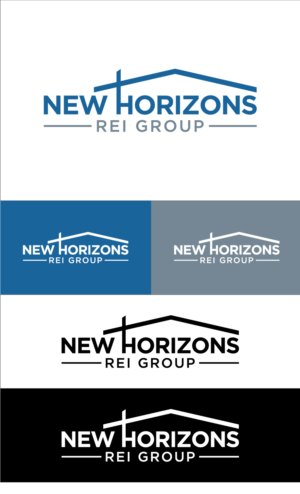 Logo Design by M Habib for New Horizons REI Group | Design: #26224920