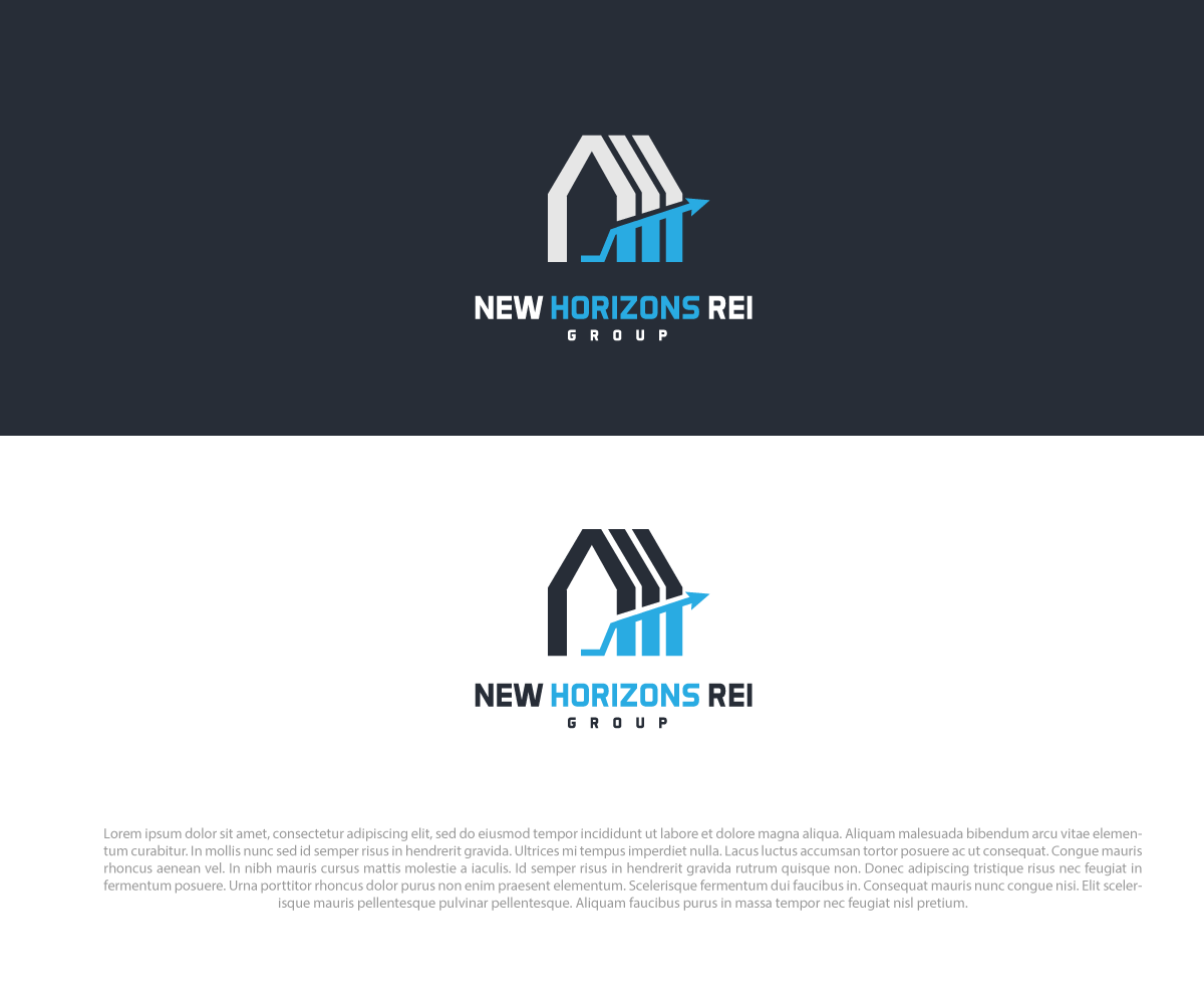 Diseño de Logo por Abdul 20 para New Horizons REI Group | Diseño #26214697