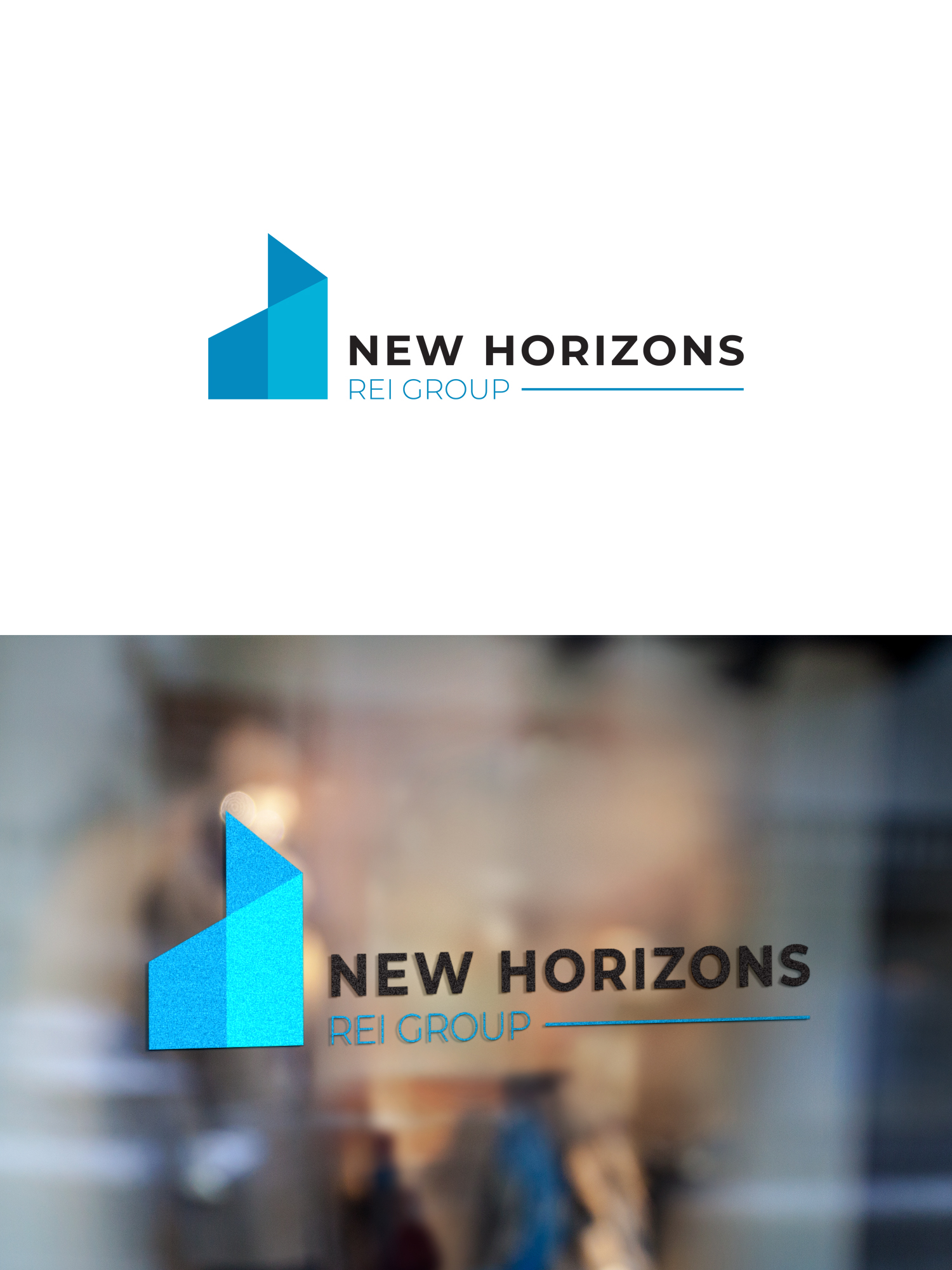 Diseño de Logo por Arun 25 para New Horizons REI Group | Diseño #26187694
