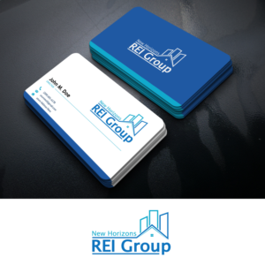 Logo Design by UMBRA Designs for New Horizons REI Group | Design: #26192205