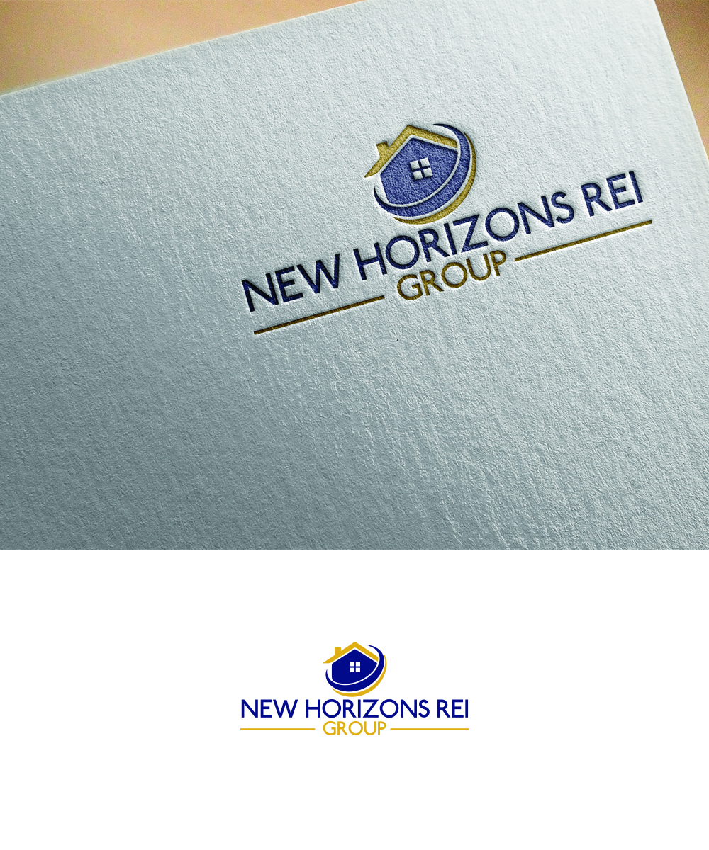 Logo Design by MD JAKE 2 for New Horizons REI Group | Design #26187391
