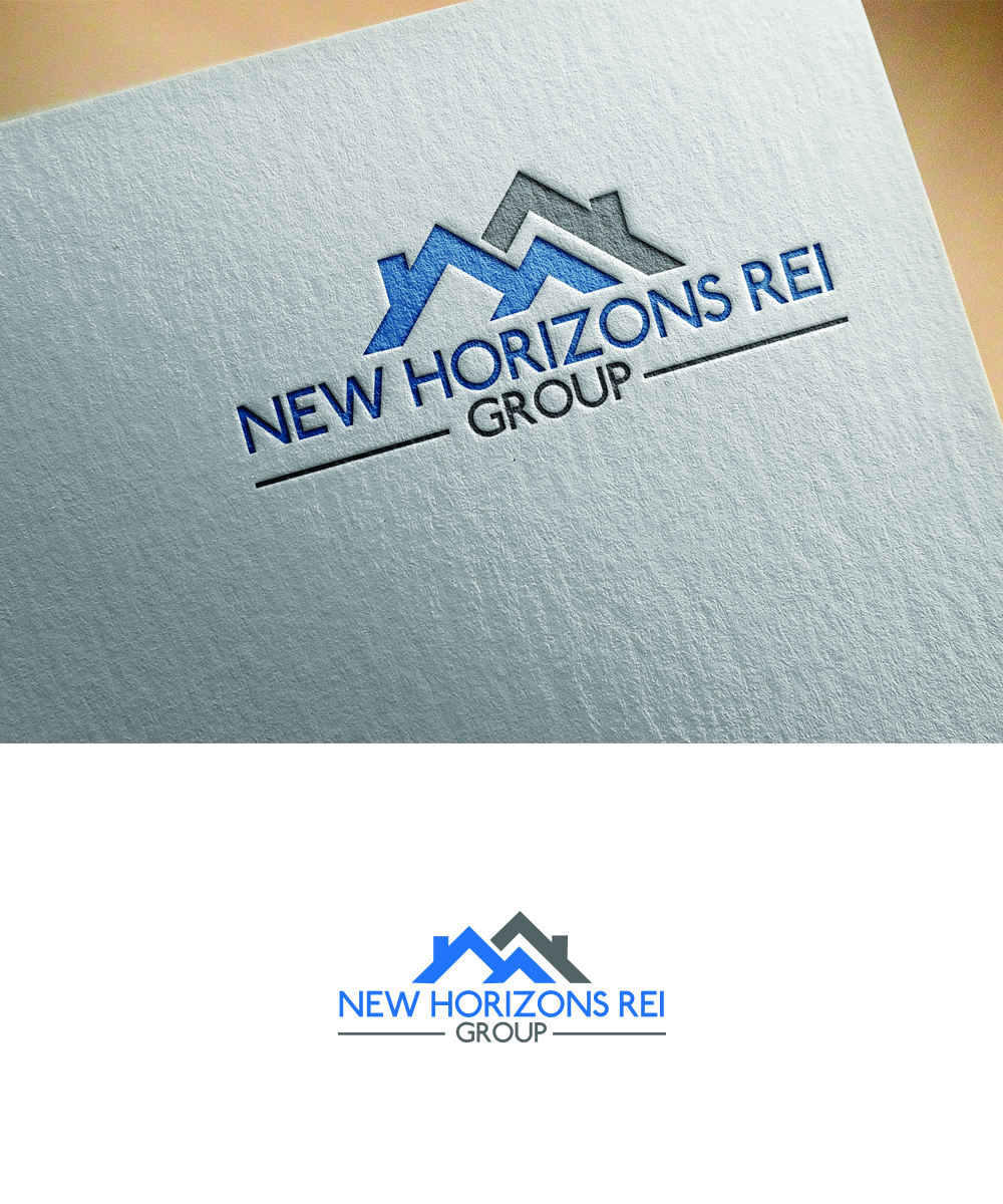 Logo Design by MD JAKE 2 for New Horizons REI Group | Design #26187501