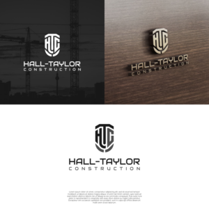 Hall-Taylor Construction, Tuscaloosa Alabama, 40 year anniversary or something like that | Logo Design by untung bertubi-tubi