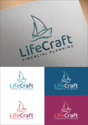 LifeCraft Financial Planning | Logo Design by Dickythx16