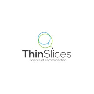 Company name is: Thin Slices Tagline (might be changed) is: Science of Communication | Logo Design by FourtuneDesign
