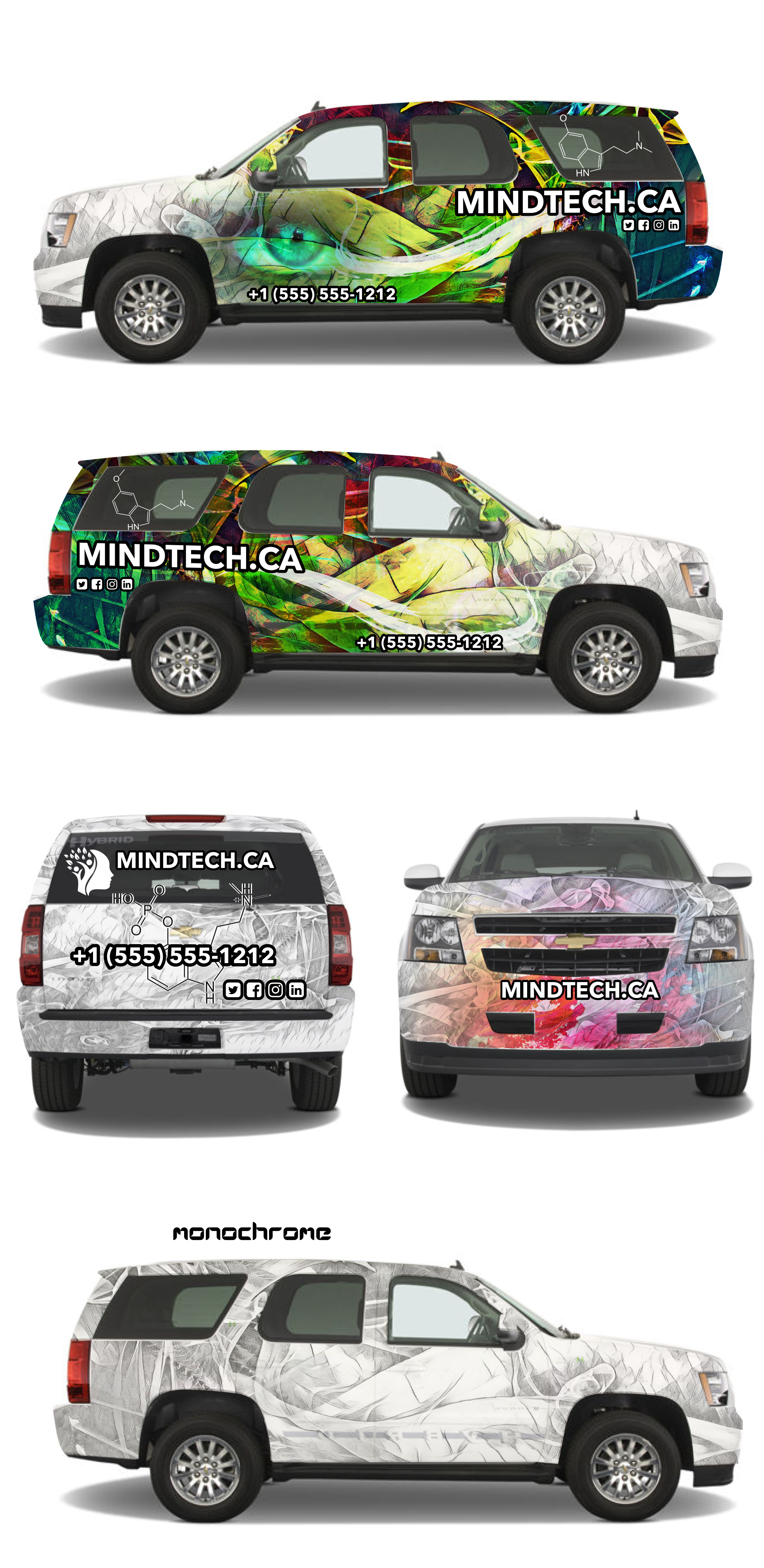 Car Wrap Design by elveneclipse for MindTech Therapeutics  | Design #26217377