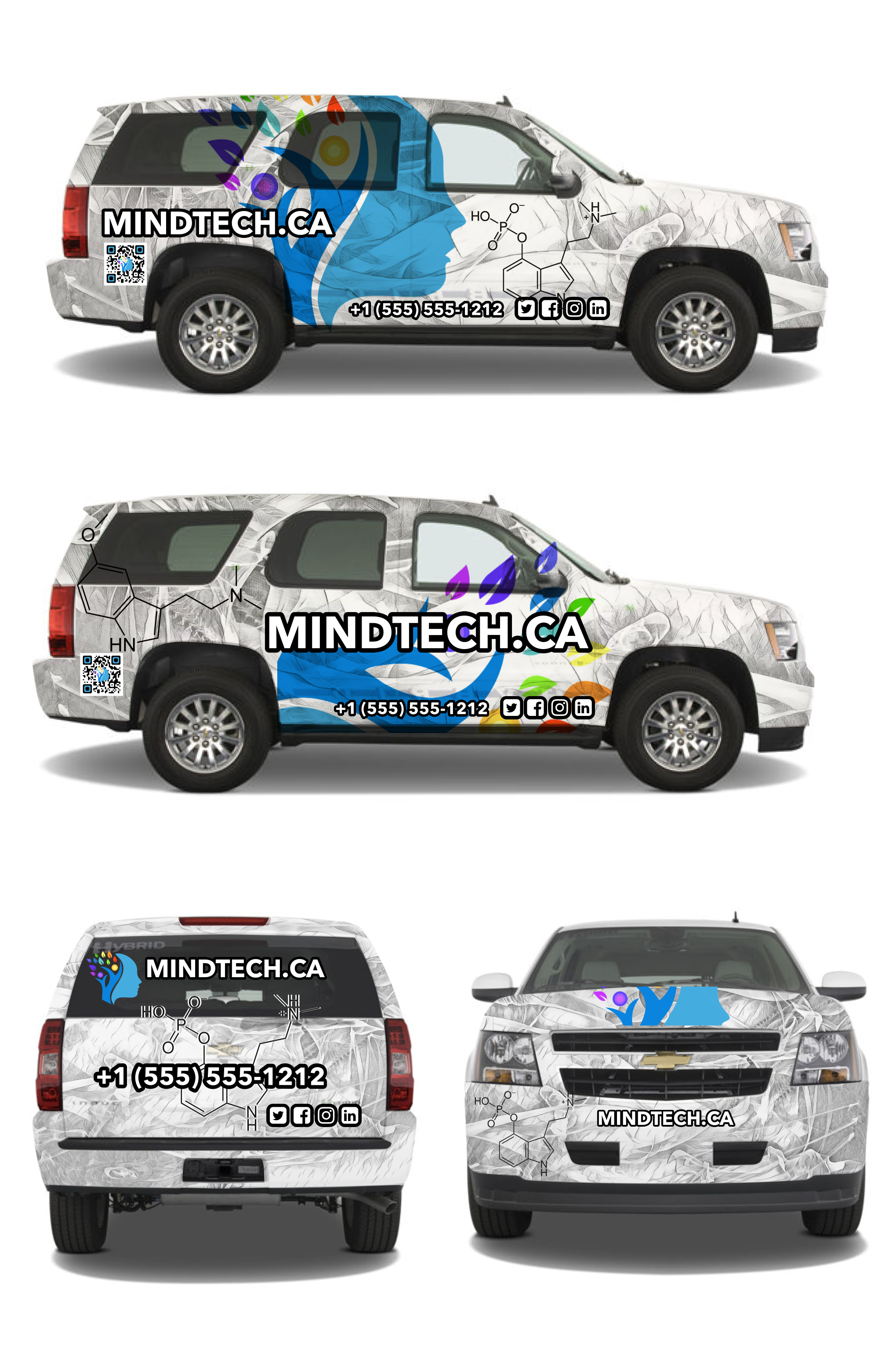 Car Wrap Design by elveneclipse for MindTech Therapeutics  | Design #26218113