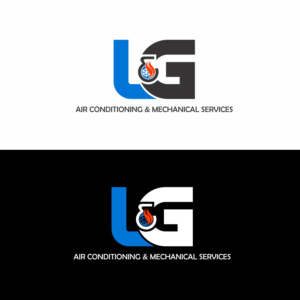 L & G air conditioning and mechanical services | Logo Design by Kelvin-Kranj