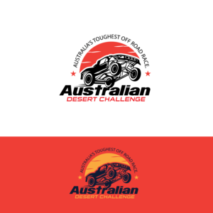 Australian desert challenge, Australia’s biggest off road race | Logo-Design von sankar999