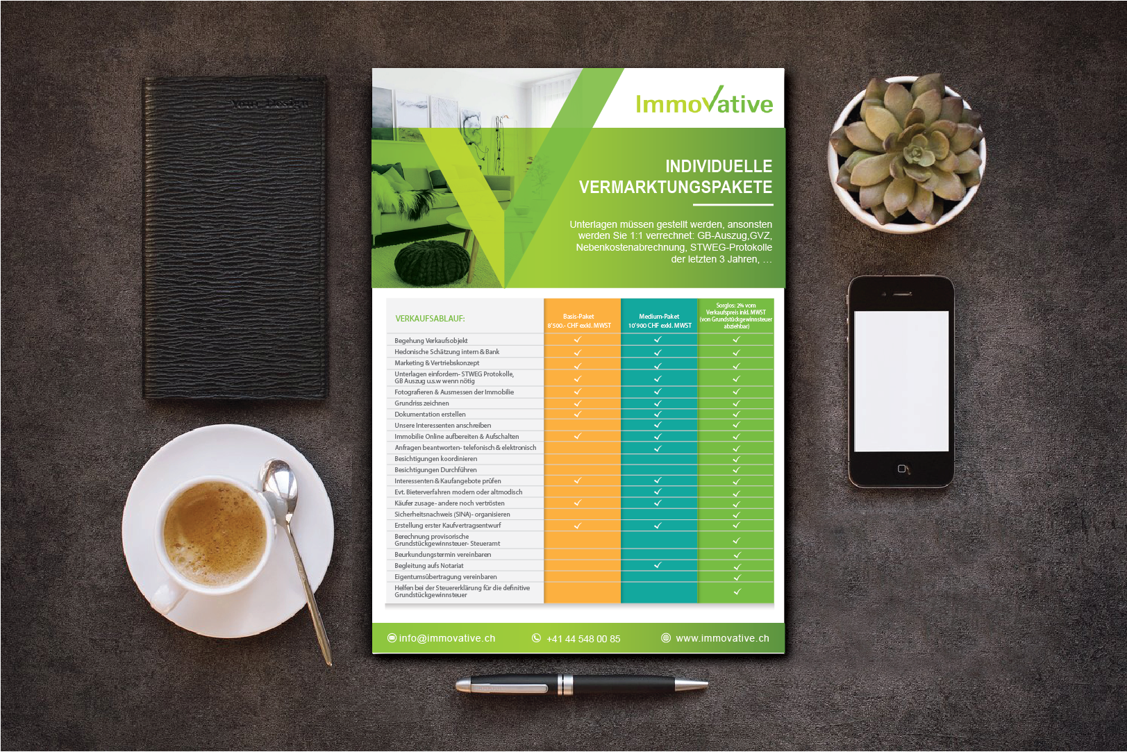 Design de Modèle Word par alex989 pour Immovative | Design #26199813