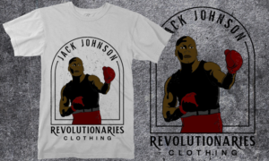 T-Shirt-Design von Elmer G. Amante für Revolutionaries Clothing Ltd | Design #26202972