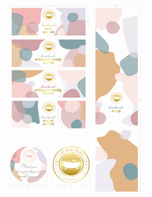 Label Design by Weeva for Scrub and Bubbles | Design: #26195967